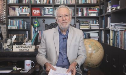 Alexandre Garcia no quadro Liberdade de Opinião