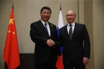 Xi Jinping e Vladimir Putin