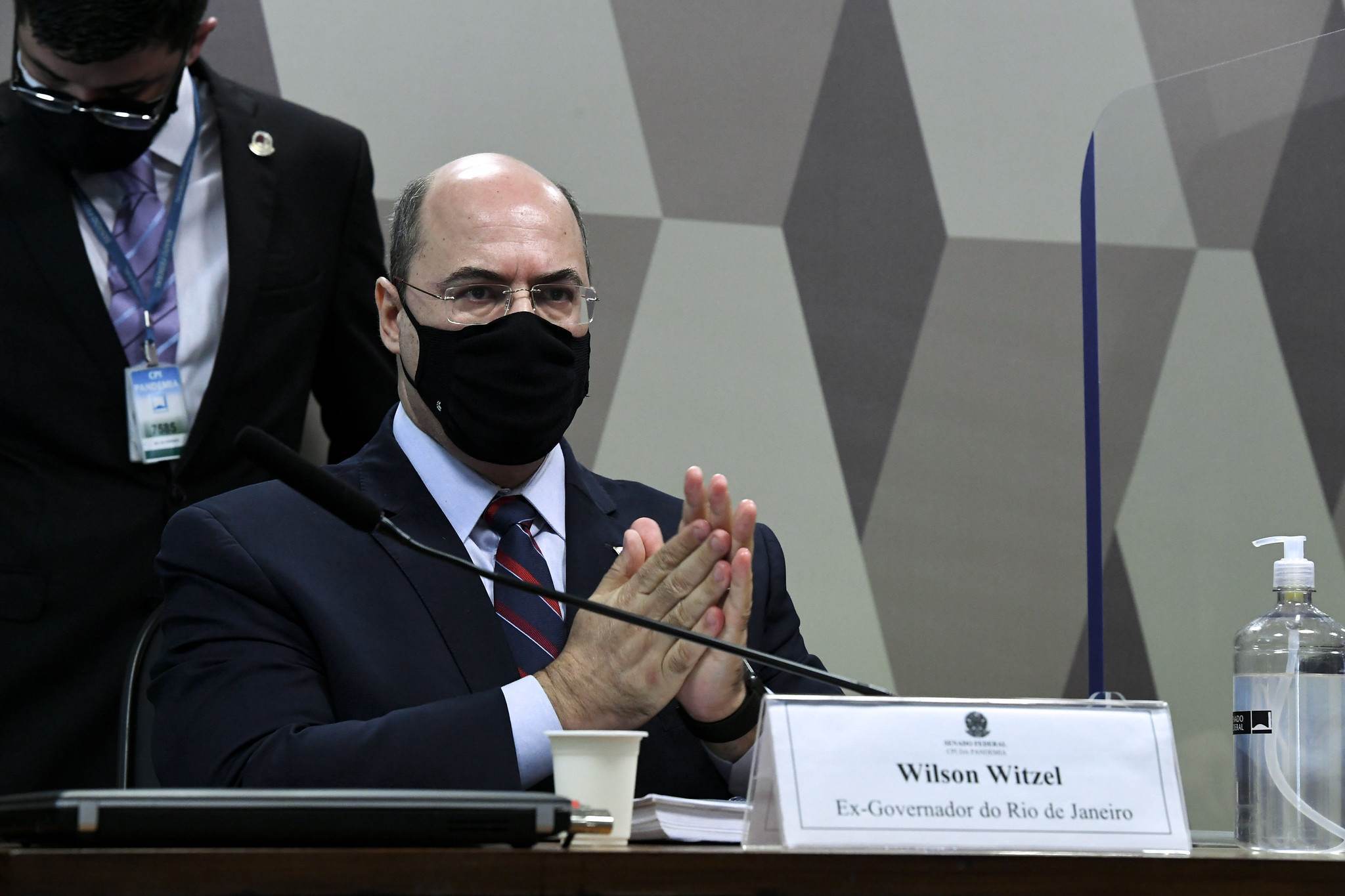Ex-governador do Rio de Janeiro, Wilson Witzel, é ouvido pela CPI da Pandemia Ex-governador do Rio de Janeiro, Wilson Witzel, é ouvido pela CPI da Pandemia