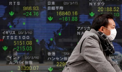 EUA e China discutem por origem da COVID-19 e bolsas asiáticas fecham em queda
