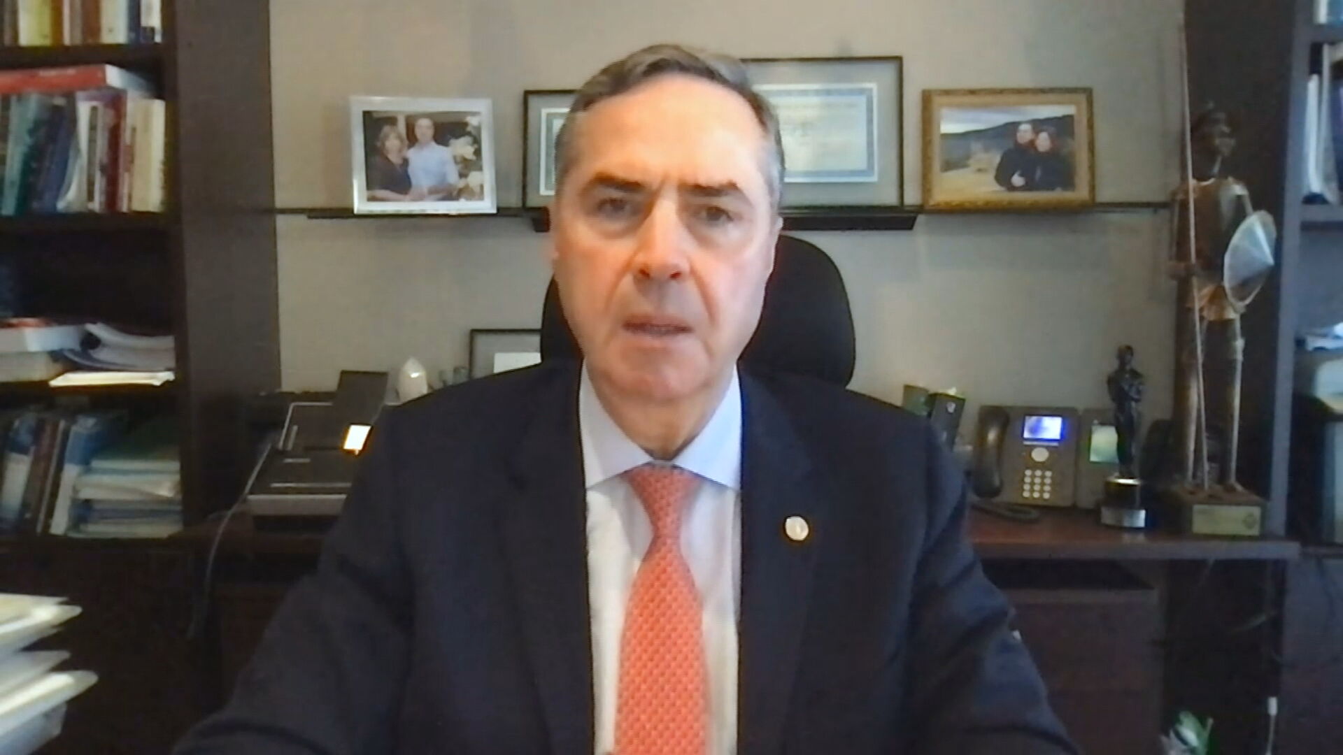 Luís Roberto Barroso, presidente do TSE e ministro do STF
