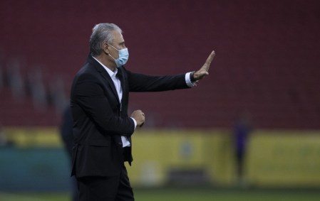 O técnico da Seleção Brasileira, Tite