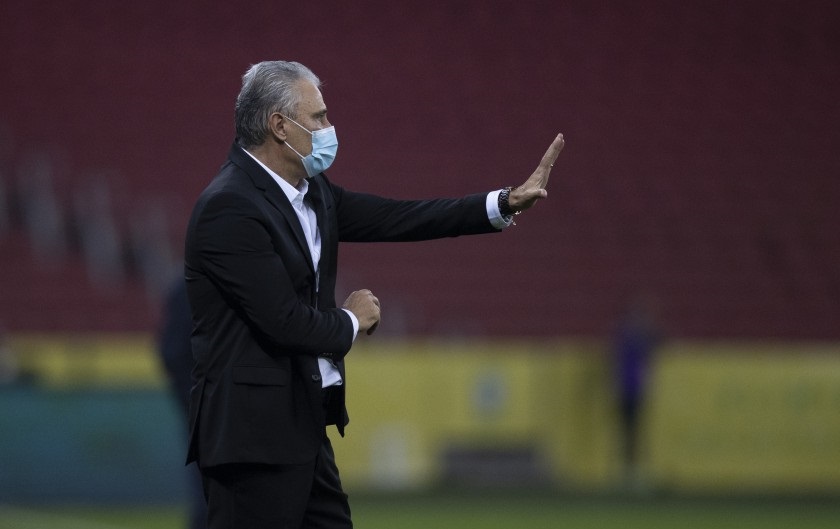 O técnico da Seleção Brasileira, Tite