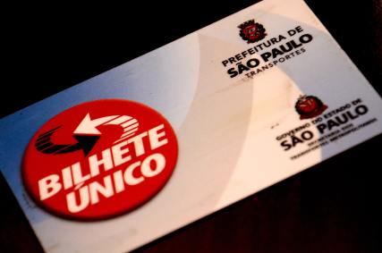 Cartão do Bilhete Único comum