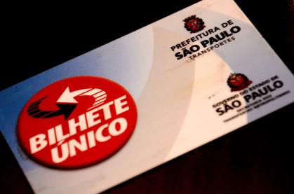 Cartão do Bilhete Único comum