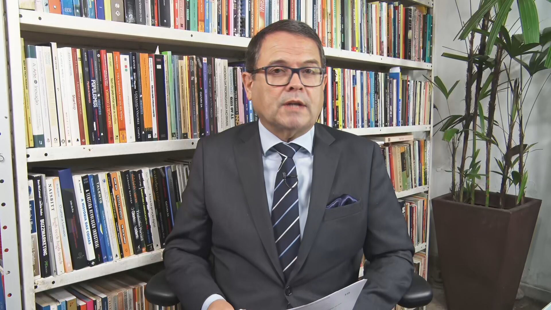 Sidney Rezende no quadro Liberdade de Opinião