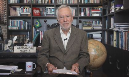Alexandre Garcia no quadro Liberdade de Opinião
