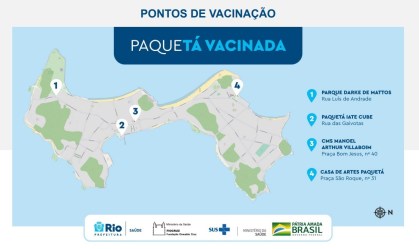 Vacinação em massa em Paquetá
