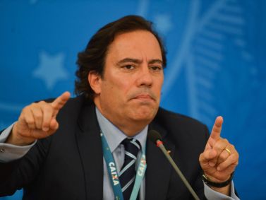 O presidente da Caixa Econômica Federal, Pedro Guimarães