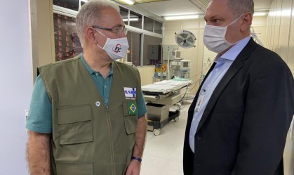 O ministro da Saúde, Marcelo Queiroga