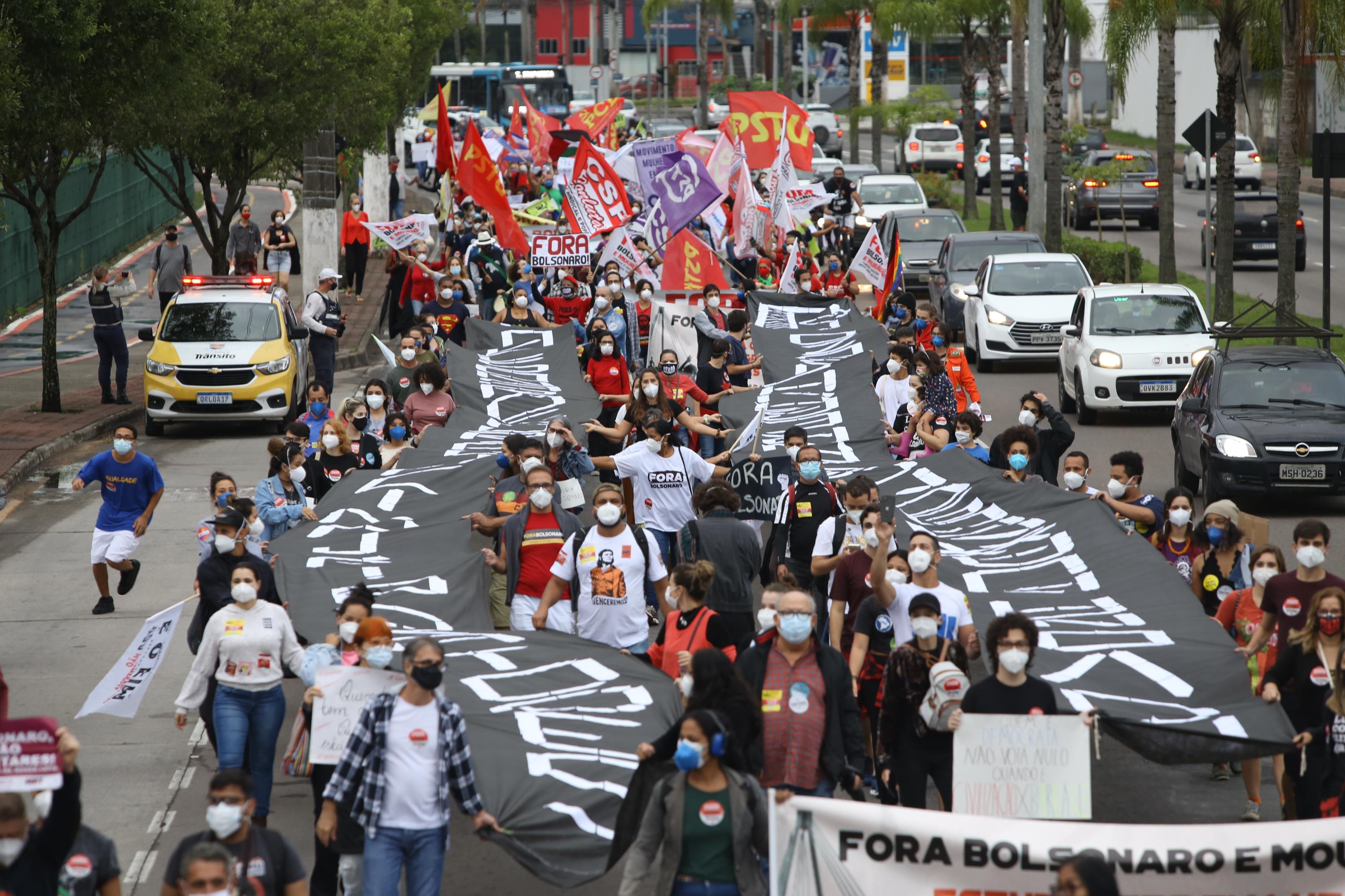 Manifestação em Vitória, 19/06