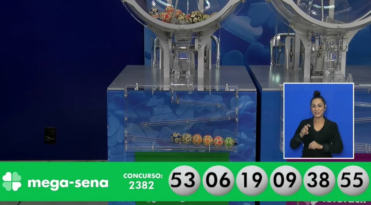 Concurso 2.382 da Mega-Sena Concurso 2.382 da Mega-Sena