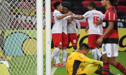De virada nos acréscimos, Bragantino vence o Flamengo por 3 a 2 no Maracanã
