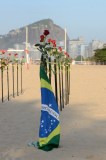 ONG faz protesto em memória dos mais de 500 mil mortos no Rio