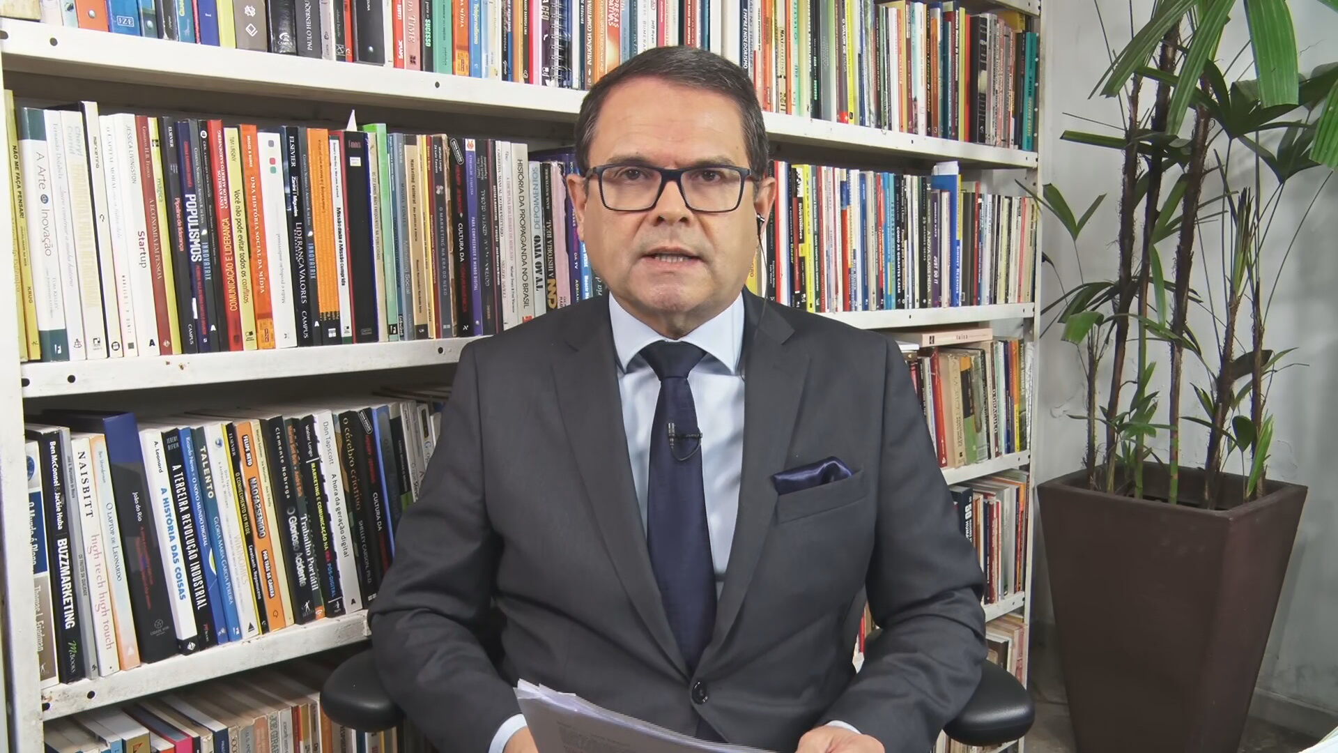 Sidney Rezende no quadro Liberdade de Opinião 
