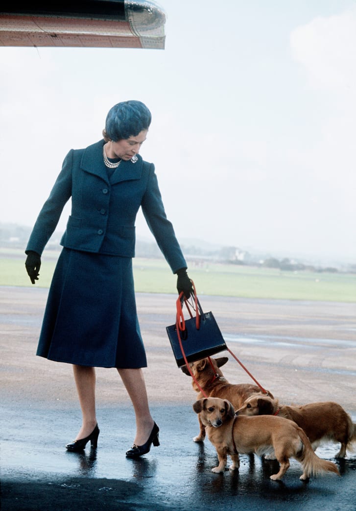 Rainha Elizabeth II em Balmoral, Escócia, em 1974 Rainha Elizabeth II em Balmoral, Escócia, em 1974
