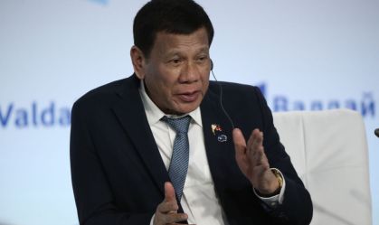 Presidente das Filipinas, Rodrigo Duterte