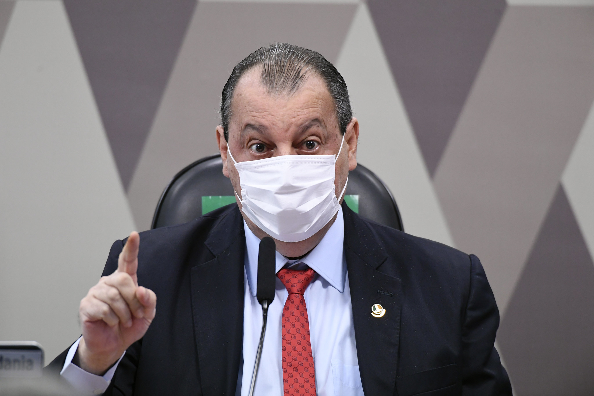 Presidente da CPI, Omar Aziz Presidente da CPI, Omar Aziz