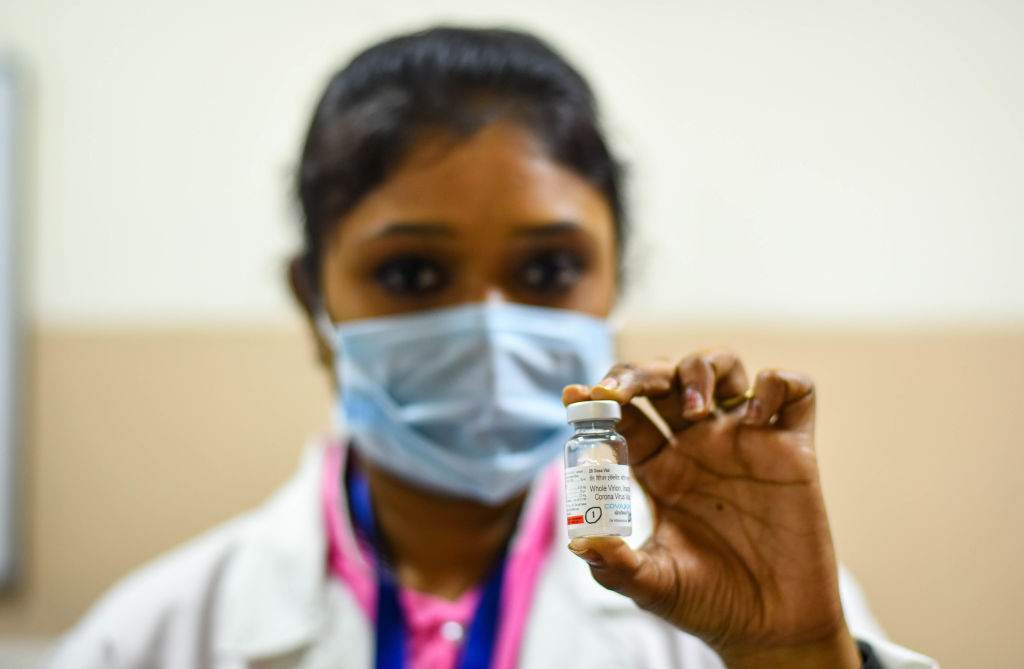 Enfermeira Covaxin Enfermeira Covaxin