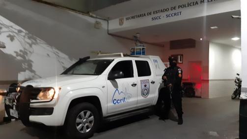 PMRJ cede equipamento para auxiliar nas buscas de Lázaro Barbosa