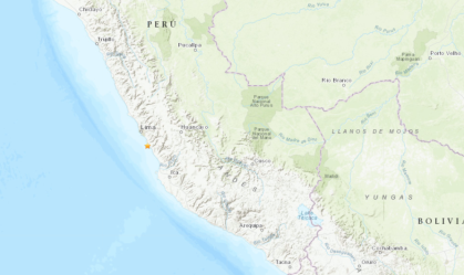 Terremoto no Peru