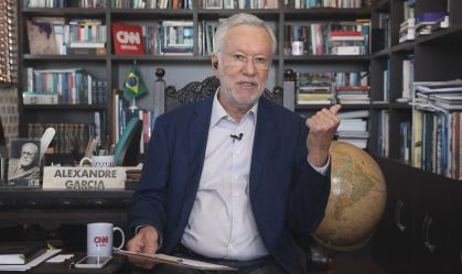Alexandre Garcia no quadro Liberdade de Opinião