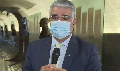 Senador Eduardo Girão (Podemos-CE), titular da CPI da Pandemia