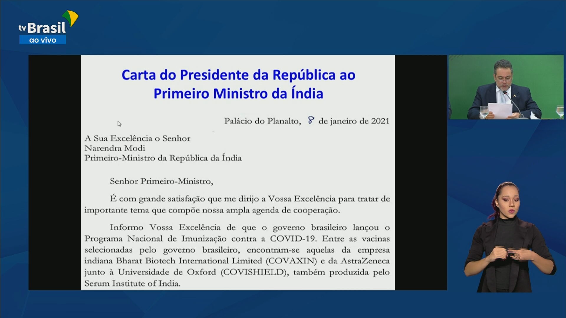 Documentos apresentados pelo governo federal para rebater denúncias de irregular Documentos apresentados pelo governo federal para rebater denúncias de irregular