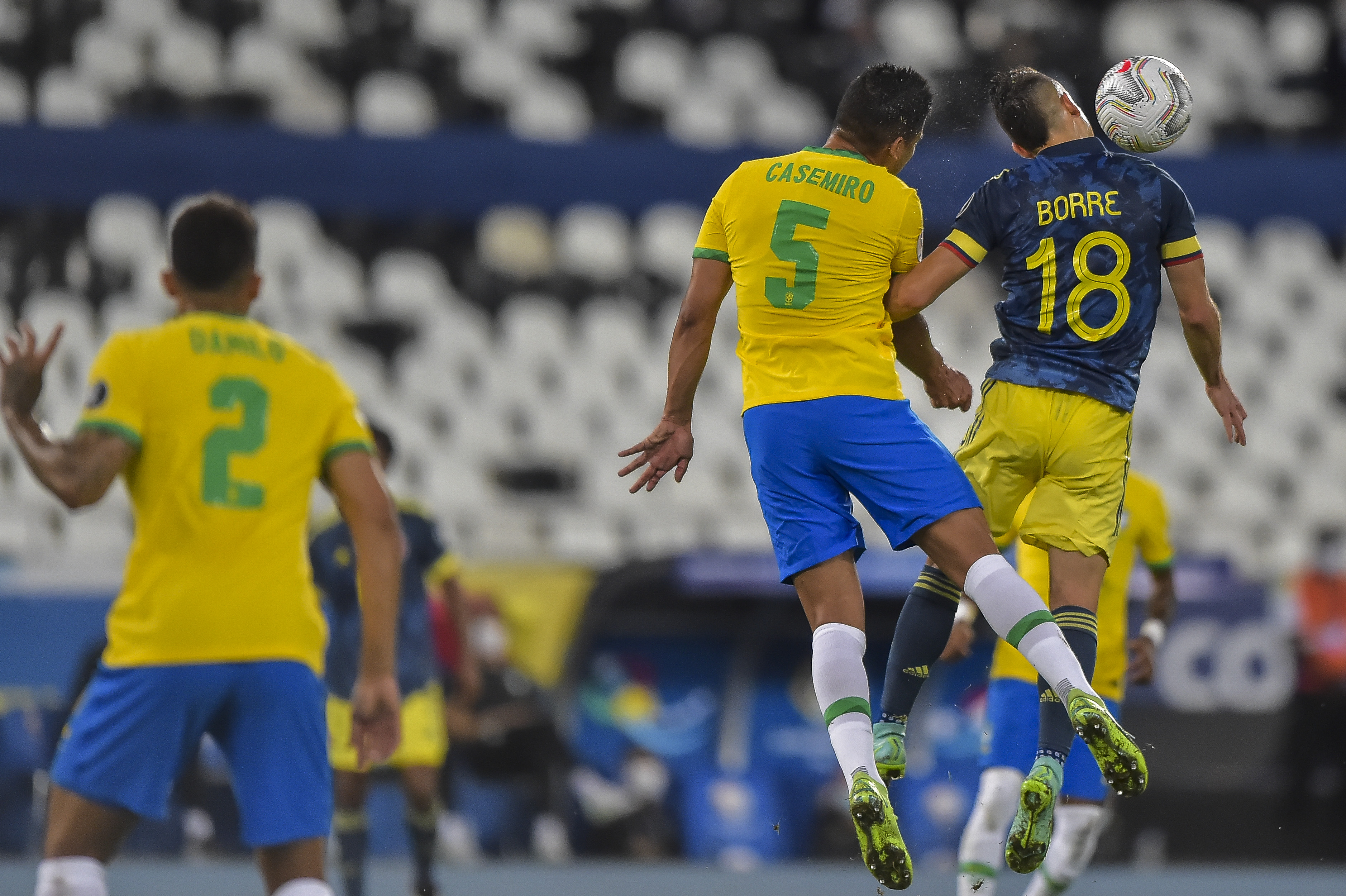 Brasil e Colômbia se enfrentaram pela 4ª rodada do grupo B 