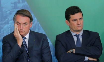 PF recebe vídeo de reunião apontada por Moro em acusação contra Bolsonaro