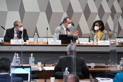 Pedro Hallal e Jurema Werneck prestam depoimento á CPI da Pandemia