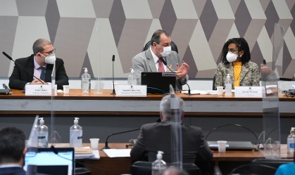 Pedro Hallal e Jurema Werneck prestam depoimento á CPI da Pandemia
