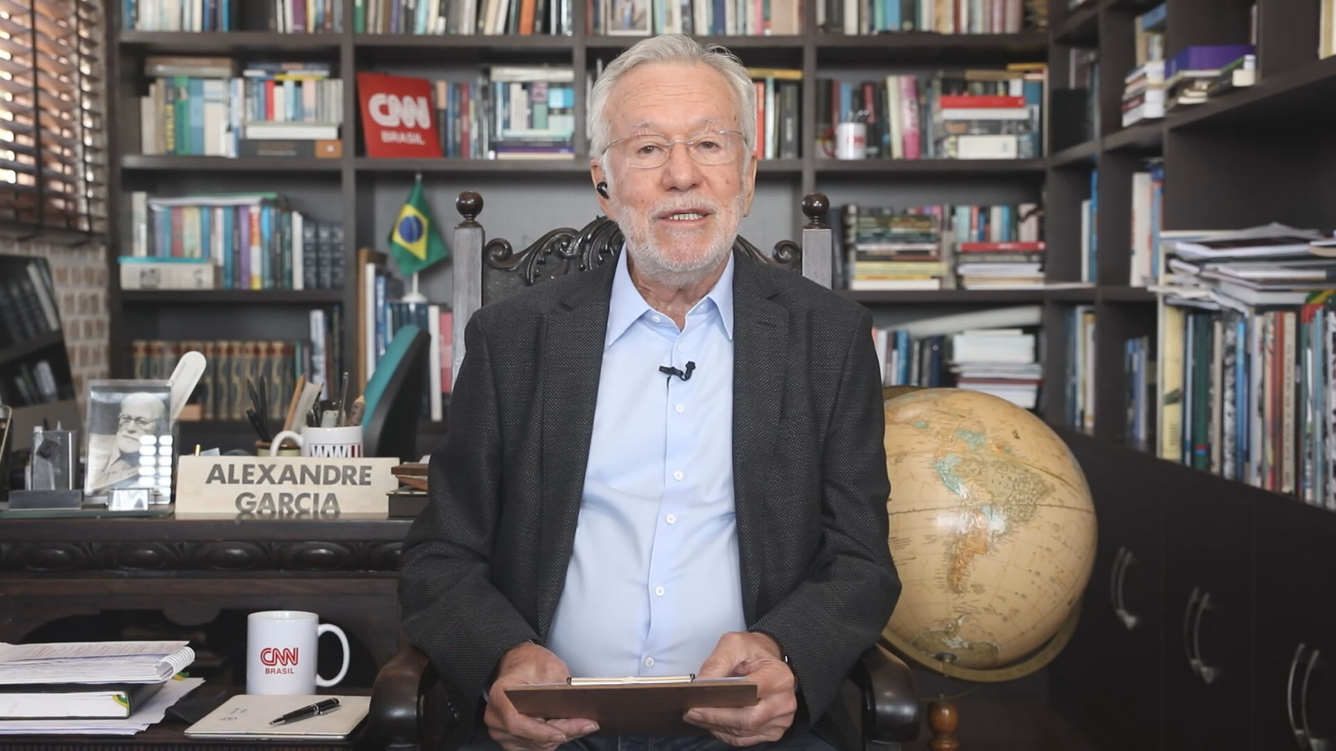 Alexandre Garcia no quadro Liberdade de Opinião