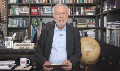 Alexandre Garcia no quadro Liberdade de Opinião