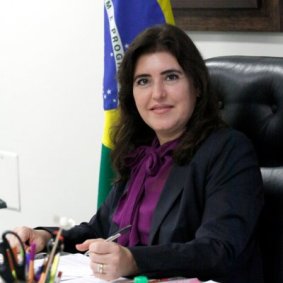 A senadora Simone Tebet