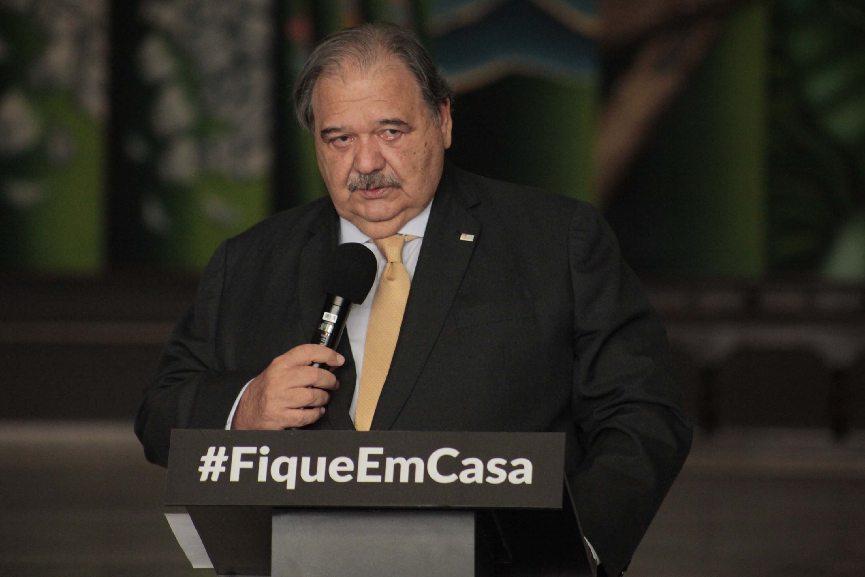 O secretário de Saúde de São Paulo, José Henrique Germann