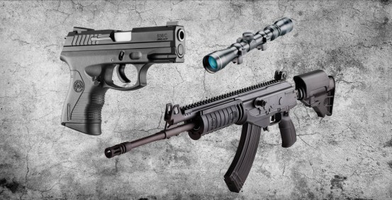 Armas de controle do Exército Brasileiro