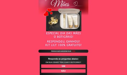 Novo golpe do WhatsApp aproveita Dia das Mães para prometer perfumes às vítimas