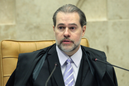 O presidente do Supremo Tribunal Federal, Dias Toffoli