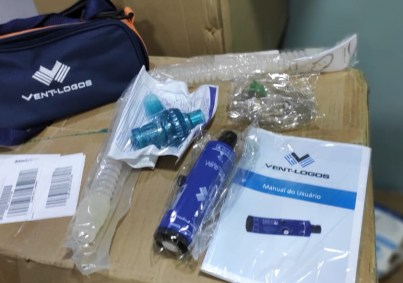 Equipamento apreendido em operação da polícia