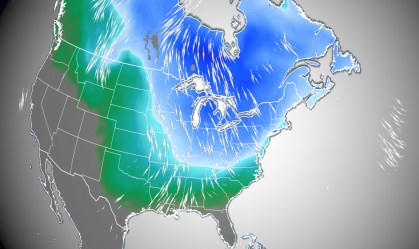 Vórtex polar atinge milhões de americanos com ventos fortes e mínimas recordes