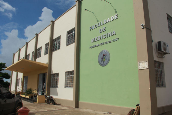 Fachada da faculdade de medicina da UFMA (Universidade Federal do Maranhão)