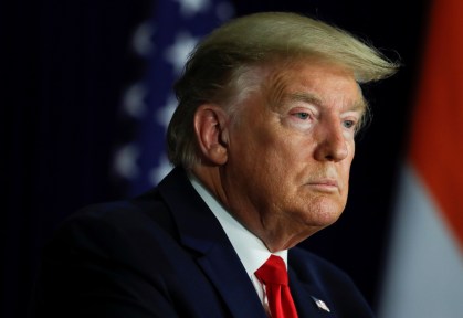O presidente Donald Trump (25.fev.2020)