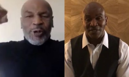 Fãs se animam com possível luta dos cinquentões Tyson e Holyfield para caridade