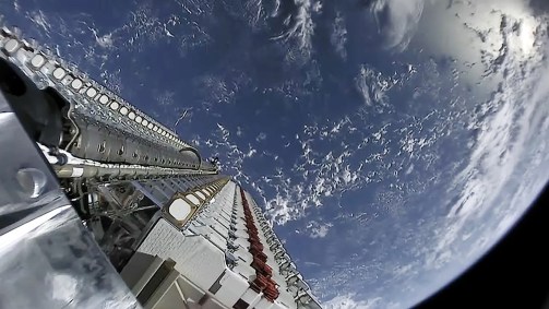 Satélite Starlink da empresa Space X