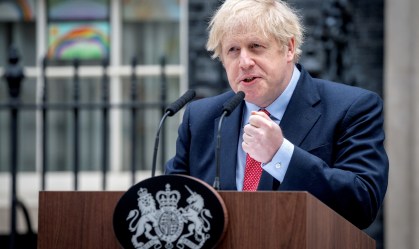 Premiê britânico, Boris Johnson