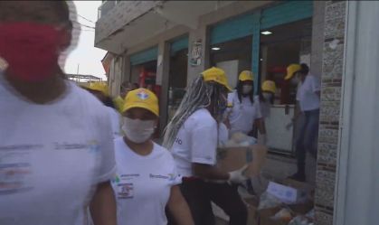 Minuano doa 389 toneladas de produtos de limpeza para 60 mil famílias