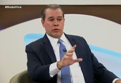 Ministro do STF Dias Toffoli em entrevista para o programa Roda Viva (11.mai.202