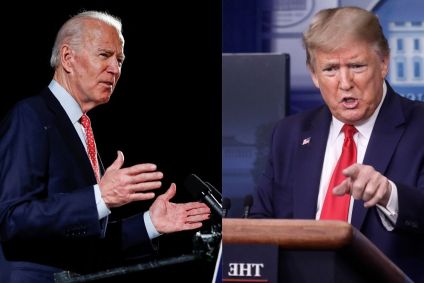 Biden e Trump 