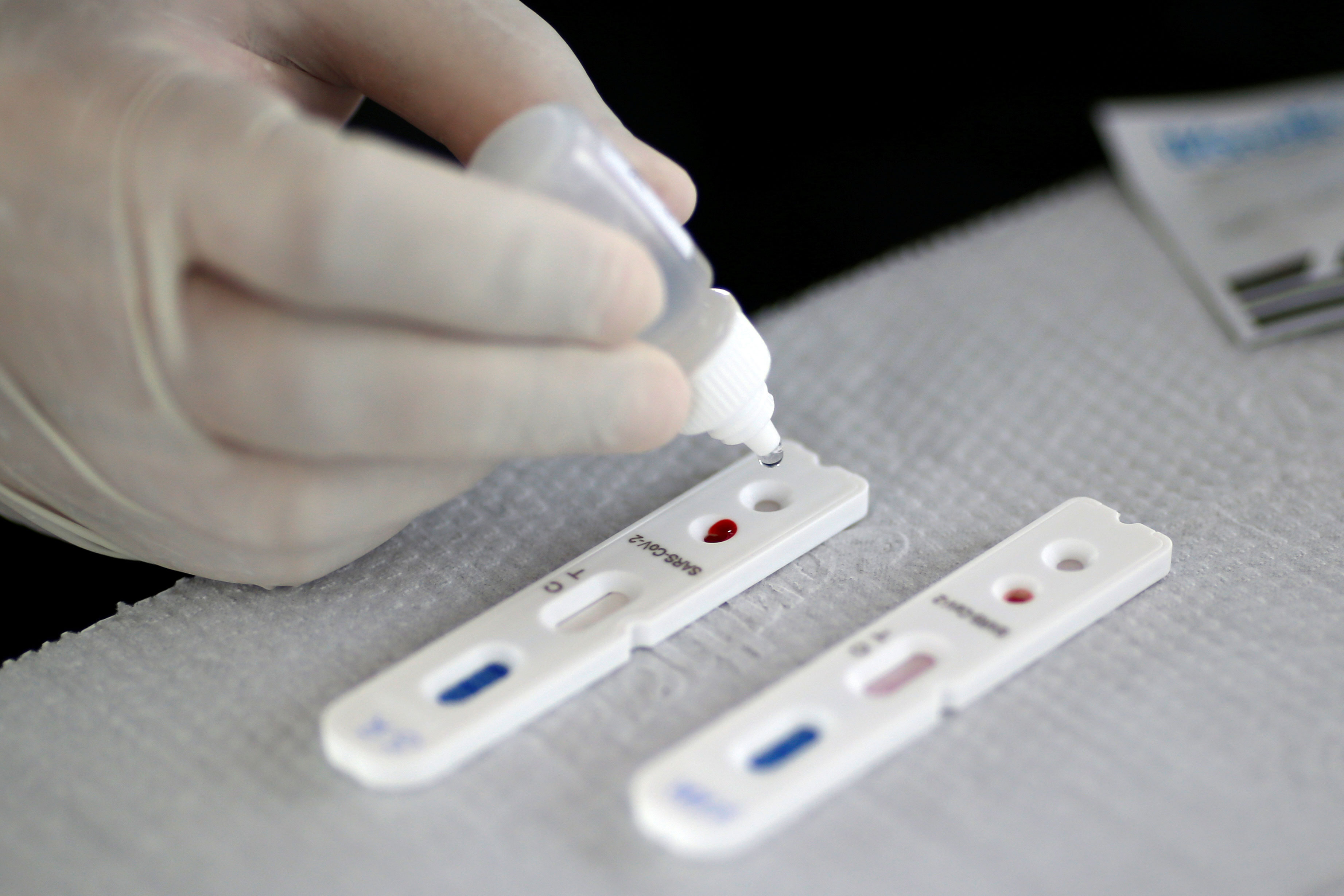 Teste rápido para detecção da Covid-19 